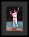 Pete Rose (On Base, Hat Off) Sports Gold Wood-Mounted Poster Print - 11