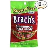 Brach's Better For You, Sugar Free Cinnamon Discs, 3.5-Ounce Bags (Pack of 12)