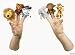 12 Plush Zoo Safari Animal Finger Puppet Party Favors