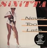 NEVER TOO LATE 12" SINGLE UK MIDAS 1983 2 TRACK SPECIAL EXTENDED US MIX BY JOHN JELLYBEAN BENITEZ B/W INSTRUMENTAL (12MID3)BUT HAS SOME LIGHT WEAR ON PIC SLEEVE