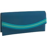 Menbur Satin Stripe Envelope Clutch
