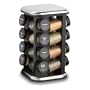 Kamenstein Revolving Spice Rack with 16 Filled Jars