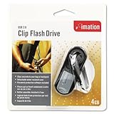 Imationimn26309 Clip Usb Flash Drive 4mb 4gb Black Simple To Transfer Data  ....