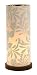 Adesso 3027-15 Aura Tall Table Lantern, Walnut Finish