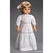 Edwardian White Tea Dress, Fits 18" American Girl Dolls