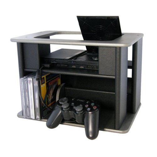 Childrens Toyshop  Video Games : Universal Console Rack for PS2 Slim/PSone/N64/DC