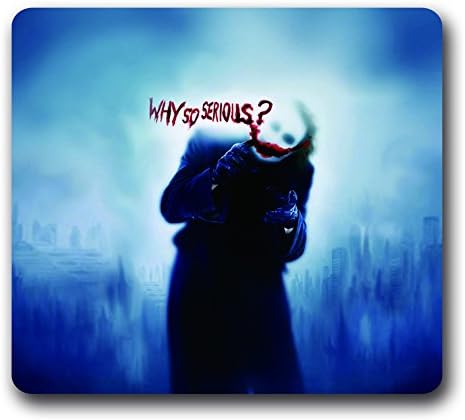 The Joker Neoprene Non-Slip Mouse Pad,(10*9inch)Batman The Dark Knight DC Comics