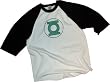 Green Lantern Distressed Logo Adult 3/4-Sleeve Baseball T-Shirt