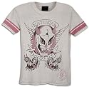Ed Hardy Horned Monster Tri Blnd Heather Tee - Men