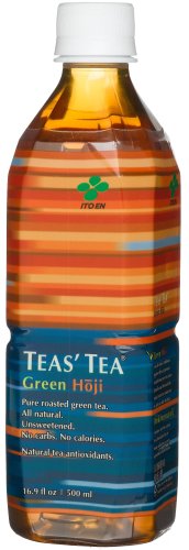Childrens Toyshop  Health & Personal Care : Ito En Teas' Tea Green Hoji, 16.9-Ounce Bottles (Pack of 12)