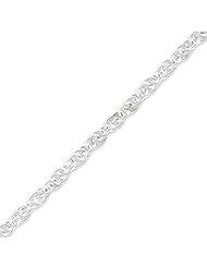 Sterling Silver 5mm Loose Rope Chain - 20 Inch