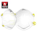 Industrial Grade NIOSH N95 Approved Protection Respirators - Quantity 20