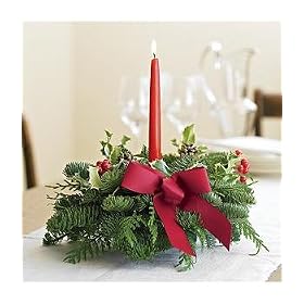 Deck the Halls Centerpiece with Free Vase by 
