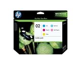 HP 02 Combo Pack - Print carriage unit - 6 x black, yellow, cyan, magenta, light magenta, light cyan
