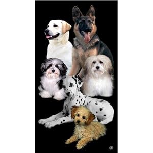 Cute Baby Dogs Towel #17