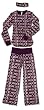 Bamboo Lougewear/PJ's - Small (Eggplant)
