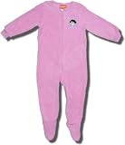 Dora the Explorer Pink Heart Terry Footed Sleeper for Toddlers - 2T