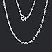 PEPPERLONELY Brand 12PC Silver Plated Jewelry Necklace Cable Chains Lobster Clasp 30-3/8 Inch