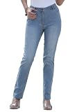 Woman Within Plus Size Tall 5-pocket stretch skinny jeans