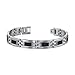 Modern Style Mens Stainless Steel Bracelet with title=