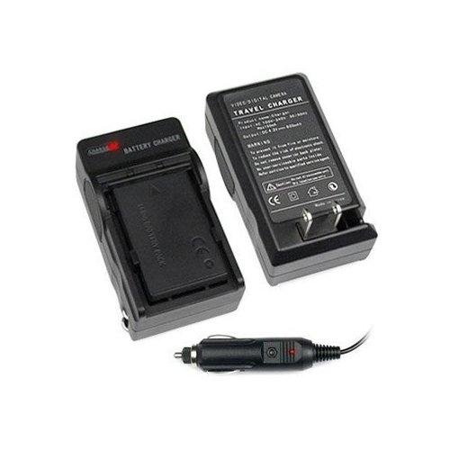 Fosmon Compact Battery Charger Set for Sony NP-FW50 - Compatible with Sony Alpha NEX-3, NEX-5, SLT-A33, SLT-A55