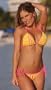 F206 Rebel Yellow Bikini Top: M \ Bottom: S string bikinis