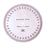 プロトラクター No.193 ステンレス仕上 板のみ Φ300 Φ300