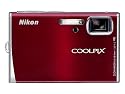 Nikon Coolpix S52 9MP Digital Camera Zoom with 3x Optical Vibration Reduction Zoom (Red)