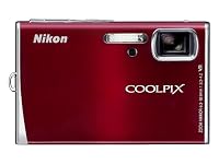 Nikon Coolpix S52 9MP Digital Camera Zoom with 3x Optical Vibration Reduction Zoom (Red)