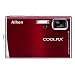 Nikon Coolpix S52 9MP Digital Camera Zoom with 3x Optical Vibration Reduction Zoom (Red)