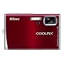 Nikon Coolpix S52 9MP Digital Camera Zoom with 3x Optical Vibration Reduction Zoom (Red)
