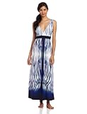 Nicole Miller Womens Wild Life Maxi Gown