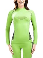 Spaio Camiseta Técnica Emmitou Platinum 01 (Lima / Grafito)