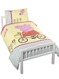 Character World Peppa Pig Polka Dot Panel Duvet Set, Junior