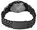 FMD Black Dial Crystal Hour Markers Black IP Bracelet Men's Watch FMDPU015