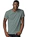 Hanes Men's Cotton Nano V-Neck T-Shirt,Vintage Green,2XL
