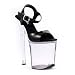 Pleaser Shoes WomenOs XTREME-809 (709) 8 Platform Sandal