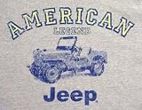 Jeep  American Legend T-Shirt (Grey) Large