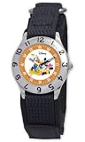 Time Teacher Disney Kids’ Group Velcro Black Watch # D797S500