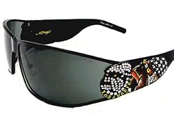ED HARDY EHS 018 color BLACK Sunglasses