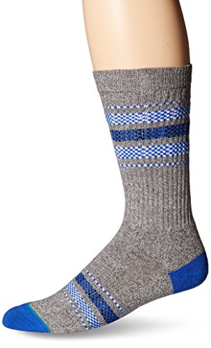 Stance Men's Sullivan Classic Crew Socks, Grey, Large/Shoe Size 9-12