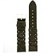 Watch Band Genuine Leather Braided Black 20mm