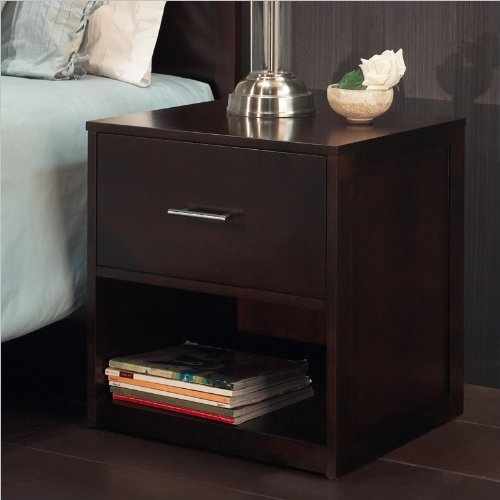 Modus Furniture 3c2281 Modera Two Drawer Nightstand Chocolate Brown Reviews Spamnitr Liter