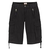 Boys' Mossimo Poplin Zip Shorts - Black Sheep