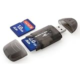 Lecteur de Carte SD MiniSD MMC T-Flash....+ Cl� USB 2.0 (Carte SD et adaptateur de carte non fournis)par Procom