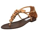 Steve Madden Women's Soya Ruffle Flat Sandal
