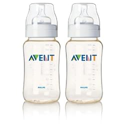 Philips Avent 11 oz BPA Free Bottle, Dual Pack