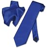 Antonio Ricci ROYAL BLUE NeckTie Handkerchief Men's Neck Tie Set