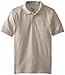 Classroom Big Boys' Youth Unisex Short Sleeve Pique Polo