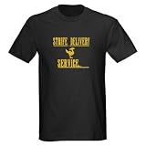 Strife Delivery Final fantasy Dark T-Shirt by CafePress